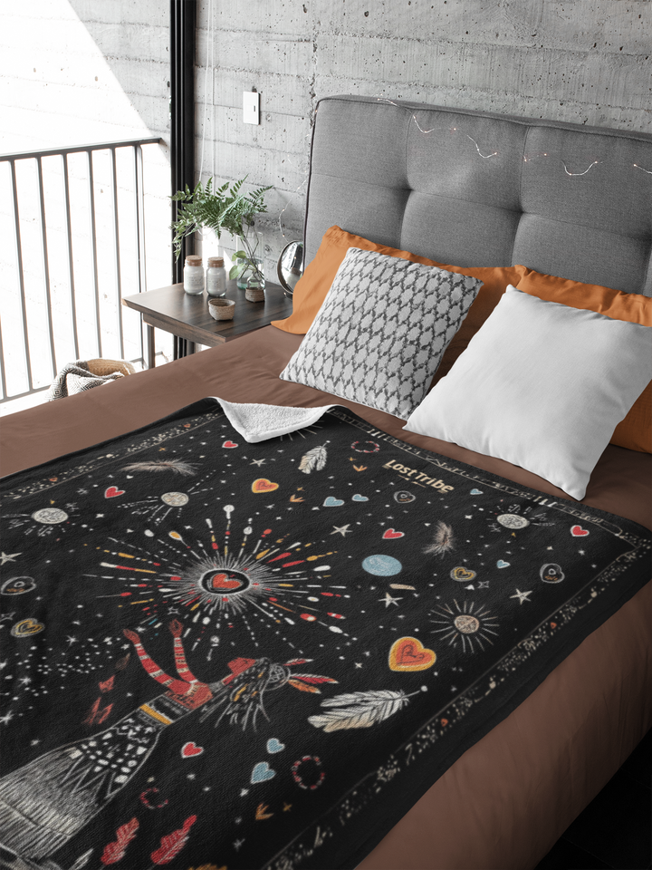 Fleece Stargazing Blanket - Water Blessings