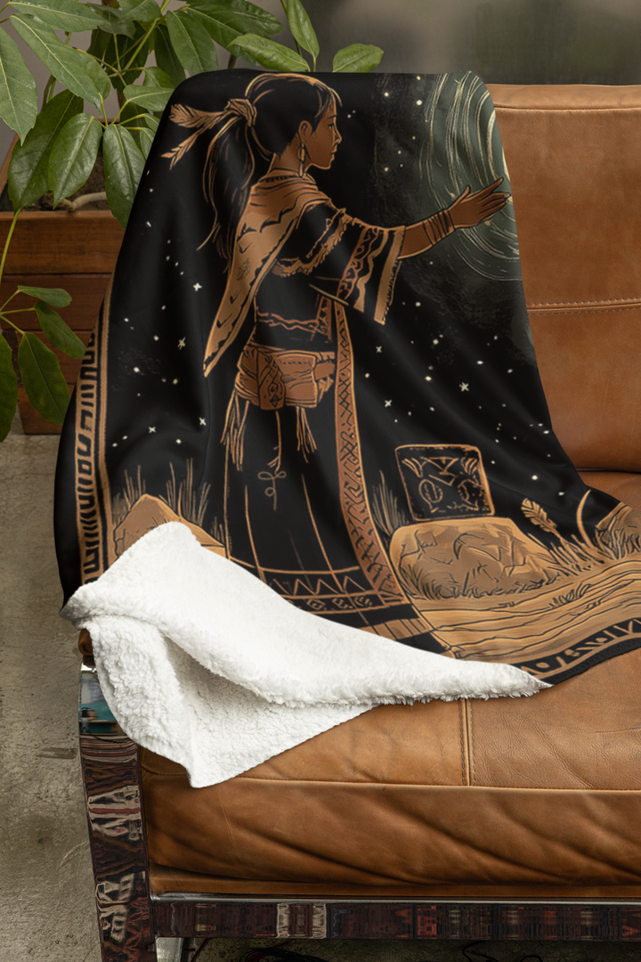 Sherpa Fleece Blanket - Mother Magic