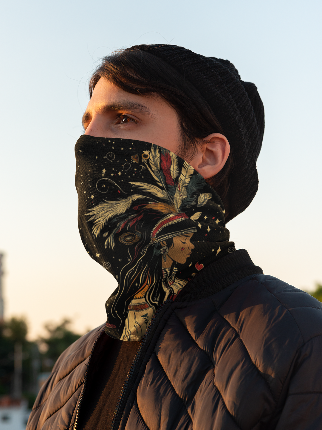 Midweight Neck Gaiter - Water Blessings