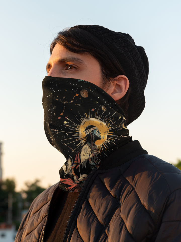 Midweight Neck Gaiter - Grandfather Wisdom