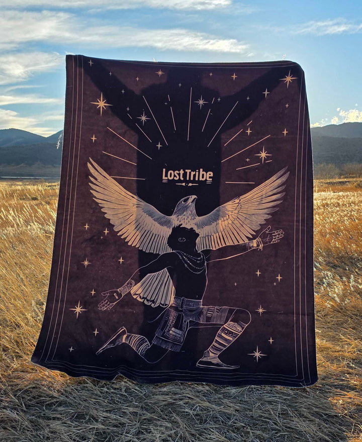 Fleece Stargazing Blanket - Seek the Light
