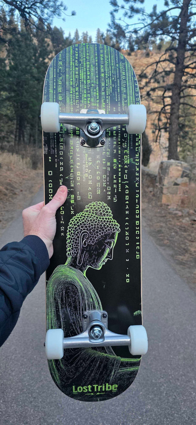 Custom Skateboard - Modern Monks