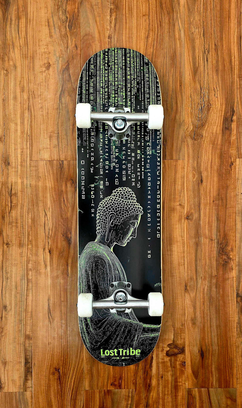 Custom Skateboard - Matrix Monks