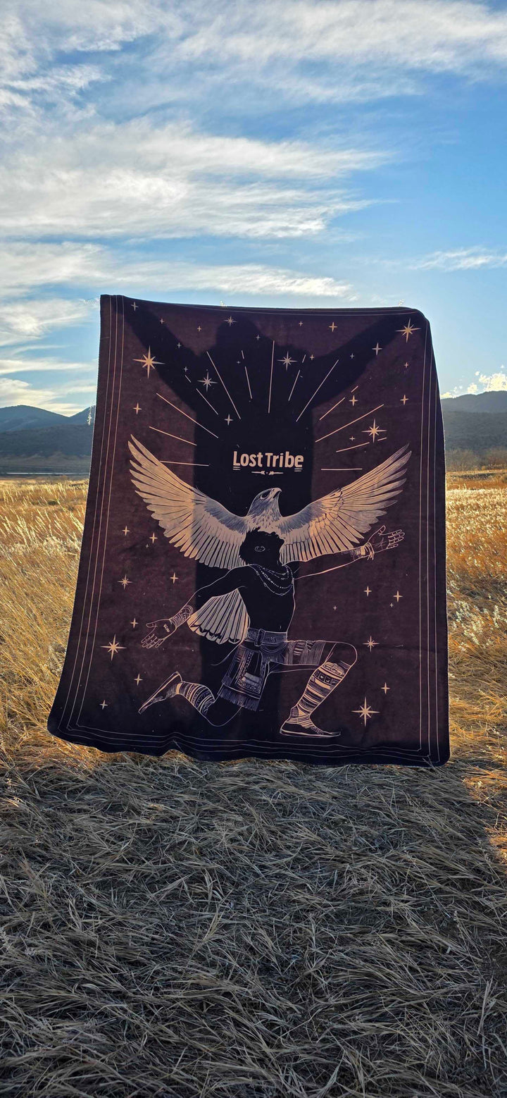 Fleece Stargazing Blanket - Seek the Light