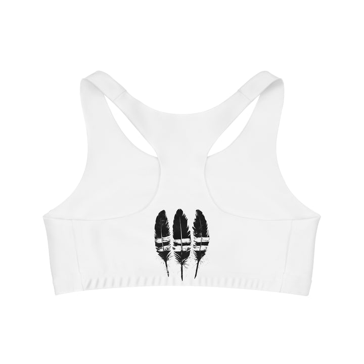 Seamless Sports Bra - Classic White