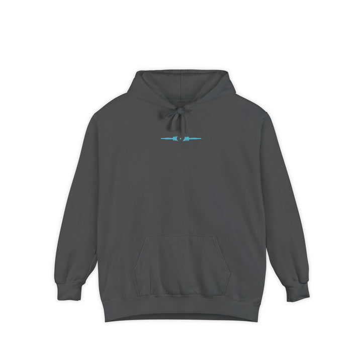 Unisex Garment-Dyed Hoodie - Seek the Light (Pepper Ice)