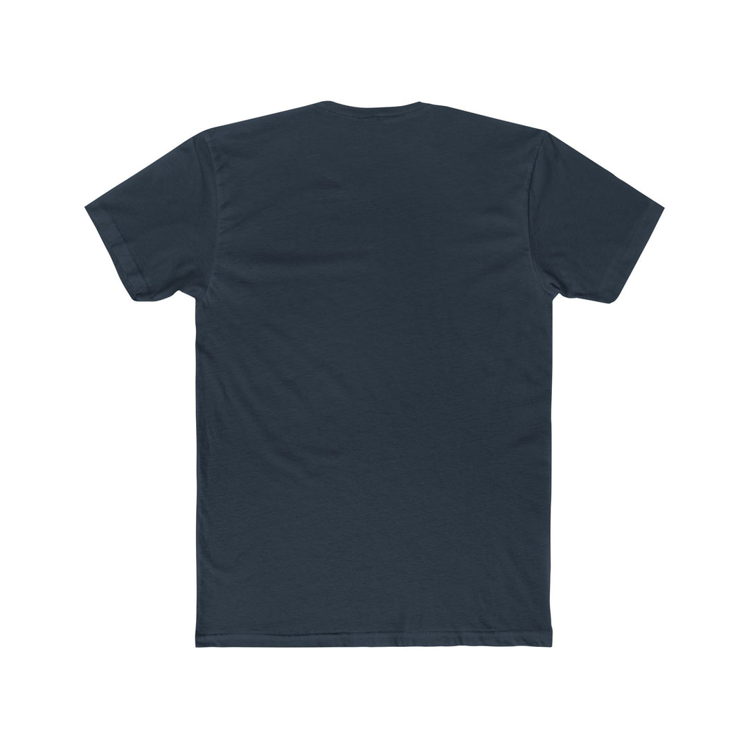 Super Soft Cotton Crew Tee - Matrix Monks (Indigo)