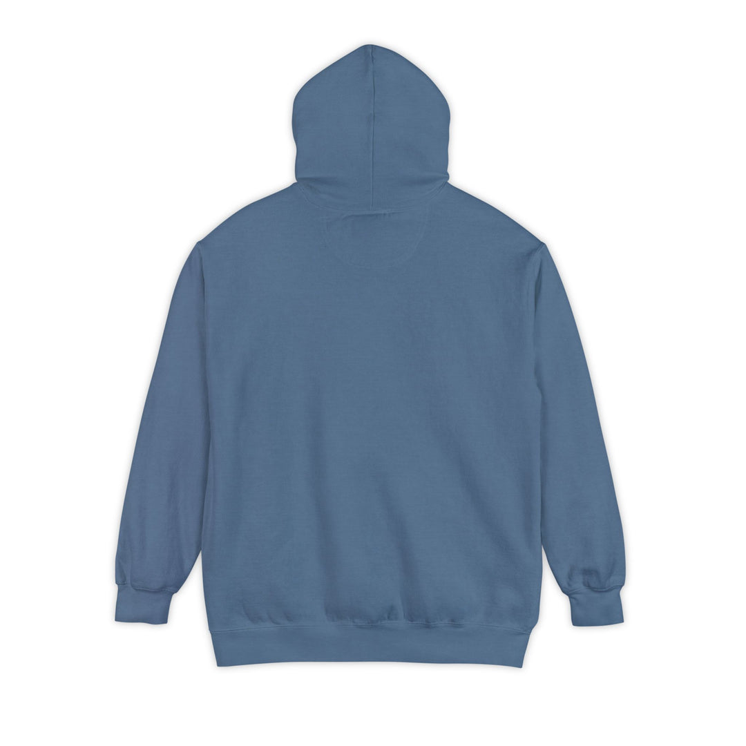 Unisex Garment-Dyed Hoodie - Eternal Arrows (Blue Jean)