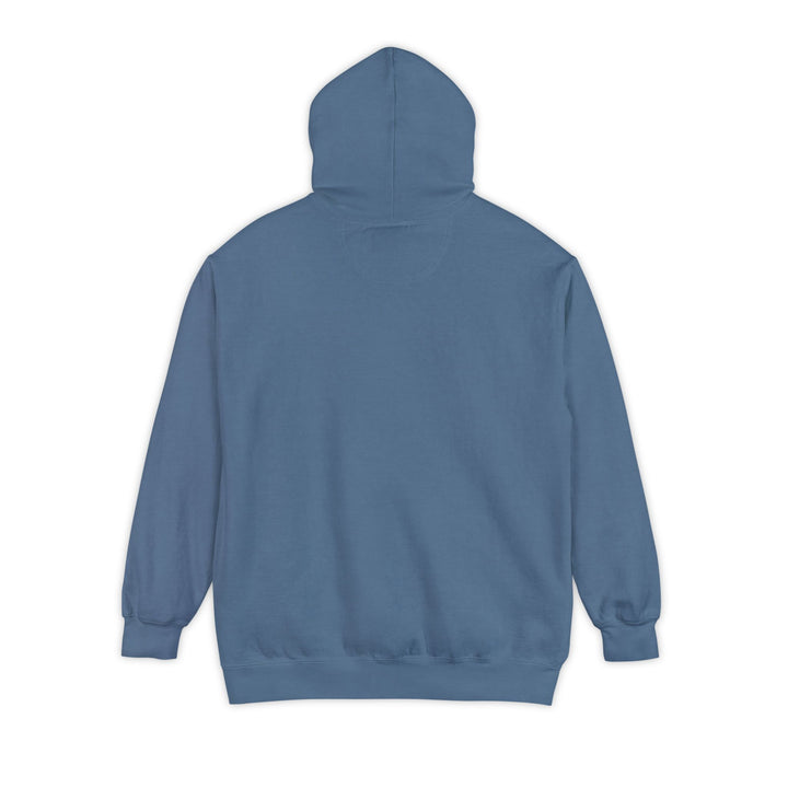 Unisex Garment-Dyed Hoodie - Eternal Arrows (Blue Jean)