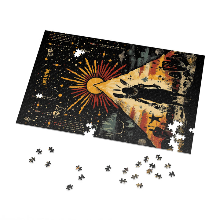 Jigsaw Puzzle with Tin - Seek the Light