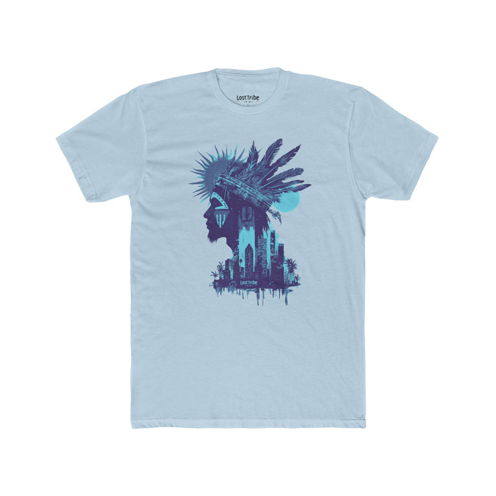 Super Soft Cotton Crew Tee - Urban Decay (Periwinkle)
