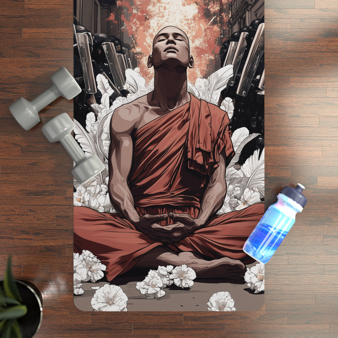 Rubber Yoga Mat - Matrix Monks