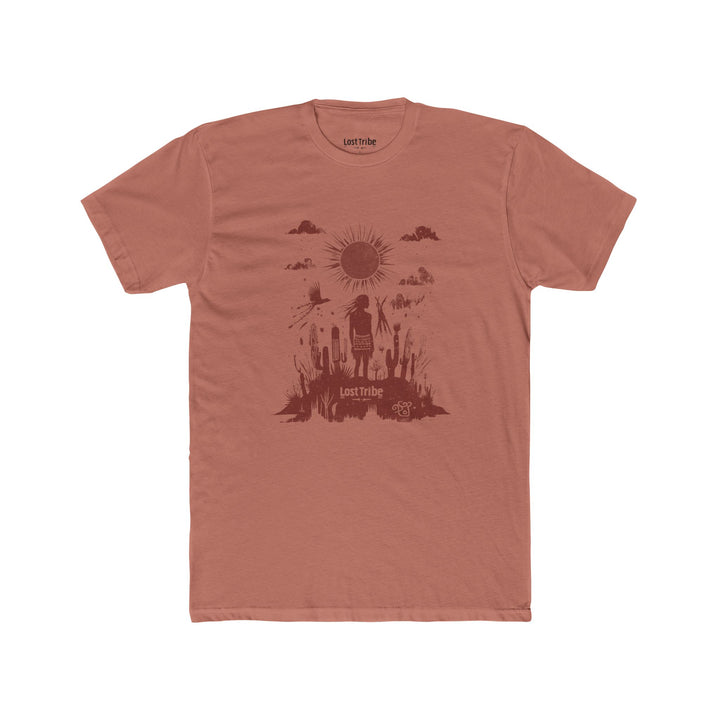 Super Soft Cotton Crew Tee - Desert Dreams (Petroglyph)