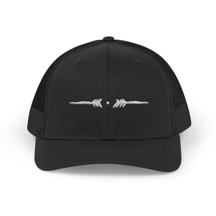 Eternal Arrows Snapback Cap - White on Midnight