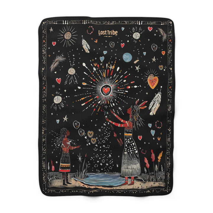 Fleece Stargazing Blanket - Water Blessings