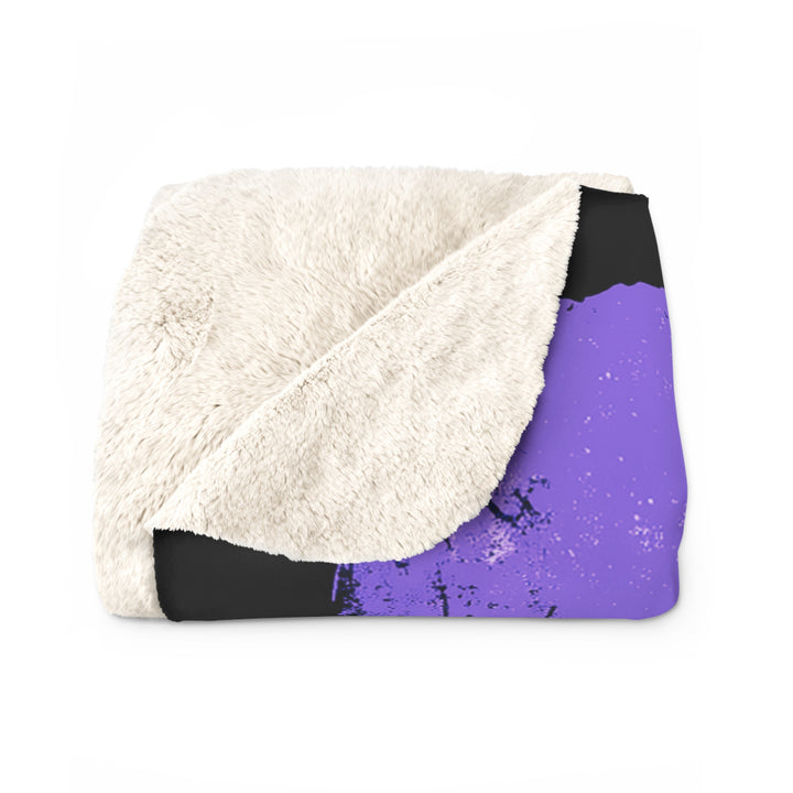 Fleece Stargazing Blanket - Messengers (Purple Haze)