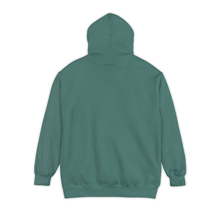 Unisex Garment-Dyed Hoodie - Eternal Arrows (Light Green)