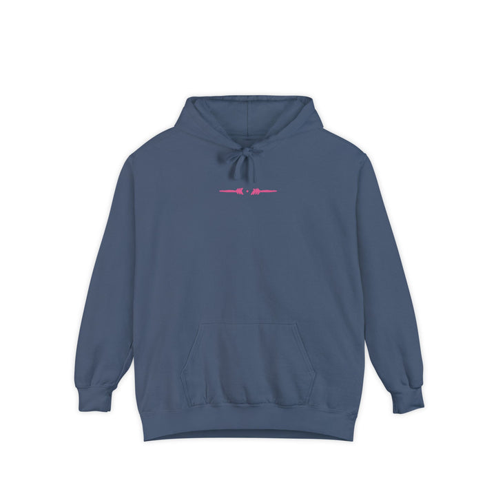 Unisex Garment-Dyed Hoodie - Messengers (Heatwave)