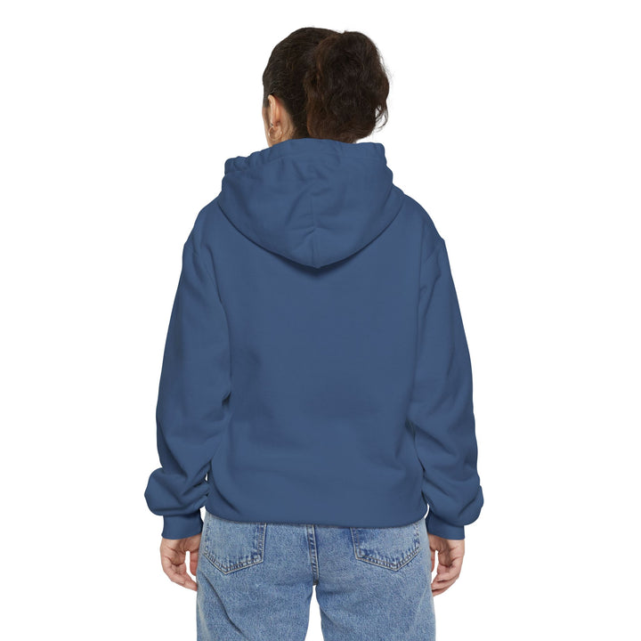 Unisex Garment-Dyed Hoodie - Eternal Arrows (Navy)