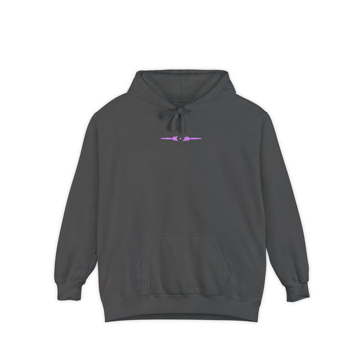 Unisex Garment-Dyed Hoodie - Seek the Light (Pepper Lilac)