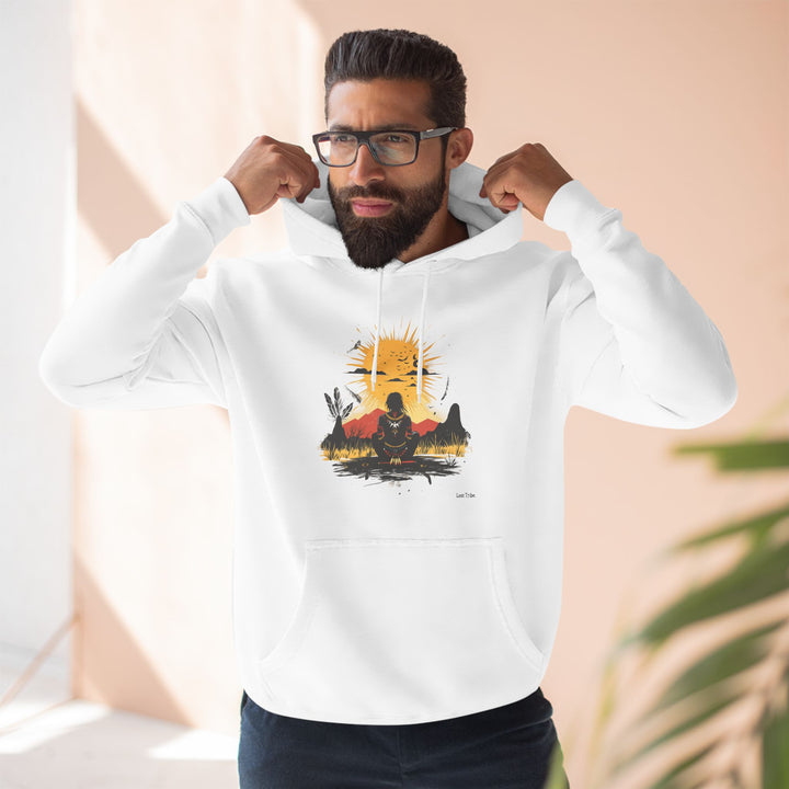 Three-Panel Fleece Hoodie - Desert Dreams