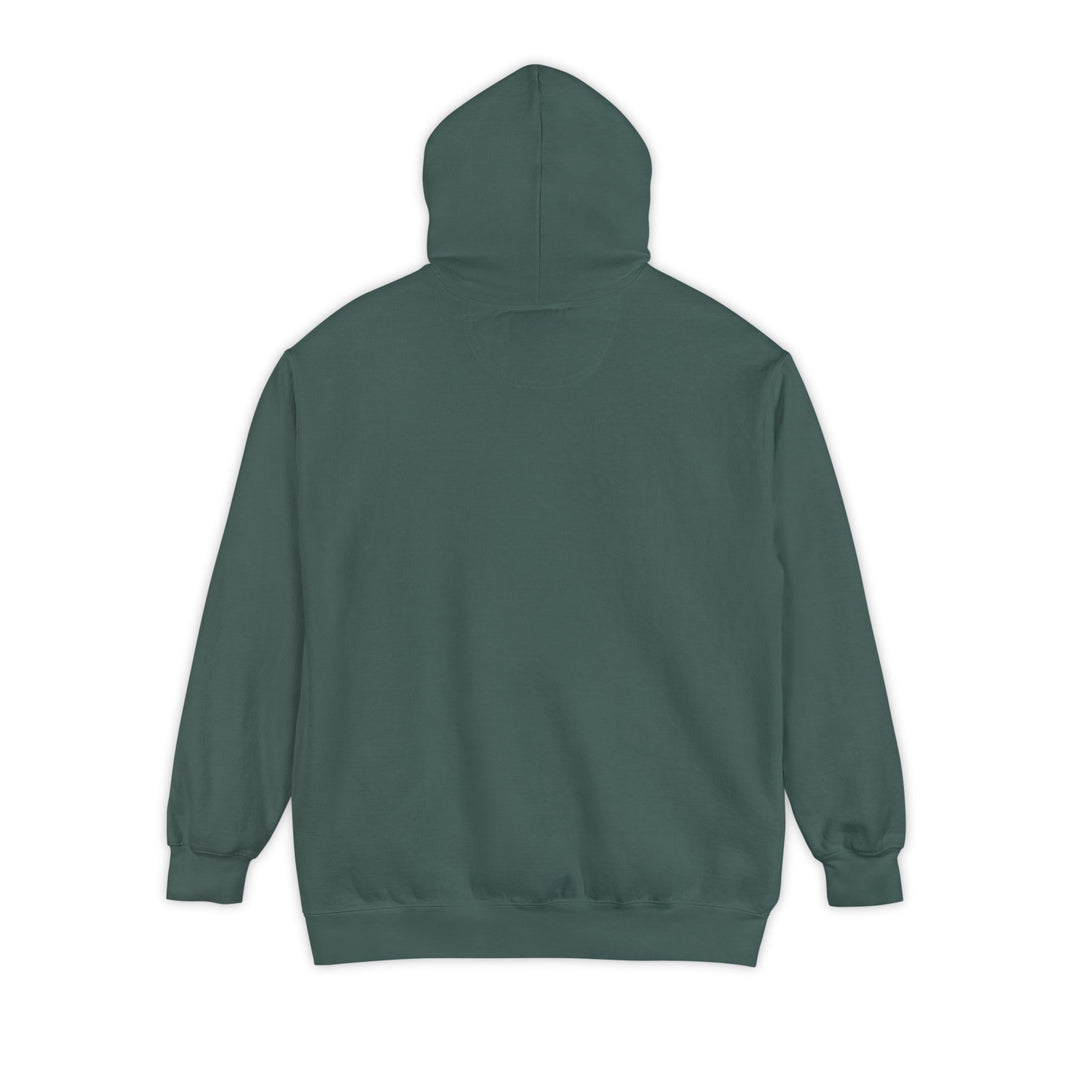 Unisex Garment-Dyed Hoodie - Eternal Arrows (Blue Spruce)