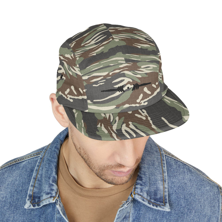 Eternal Arrows Camo 5 Panel Cap (Embroidered)