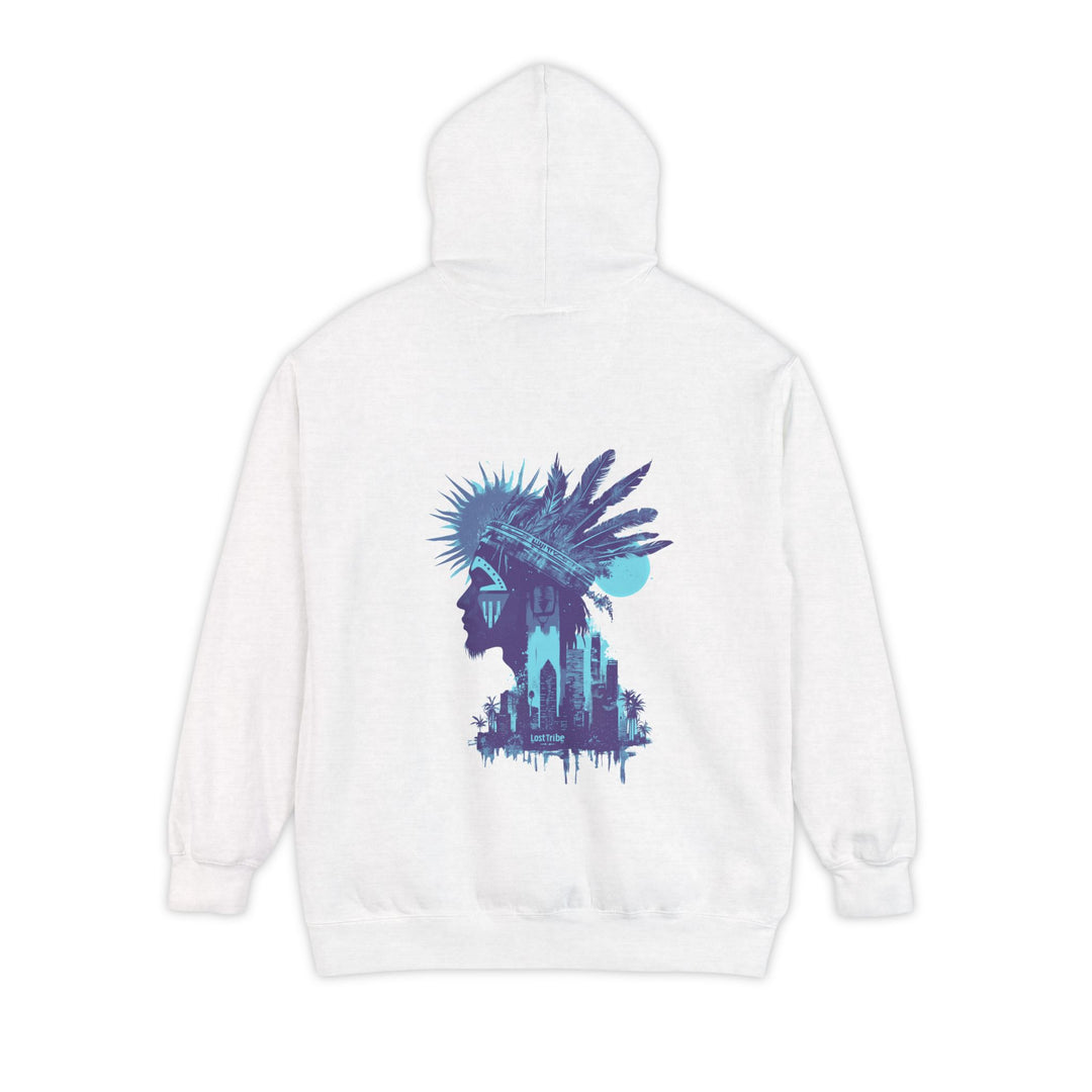 Unisex Garment-Dyed Hoodie - Urban Decay (Ice)
