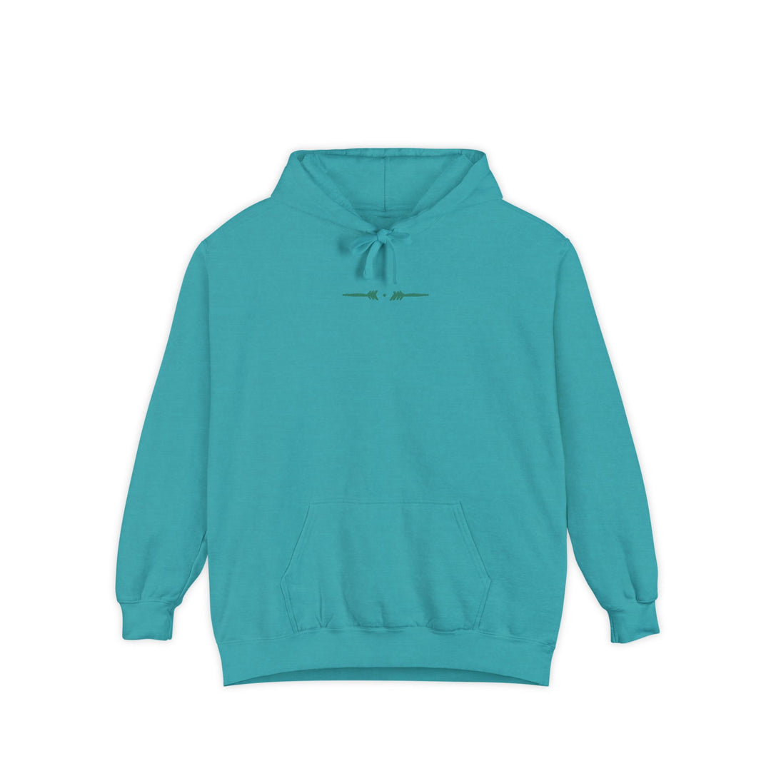 Unisex Garment-Dyed Hoodie - Desert Dreams (Thyme)