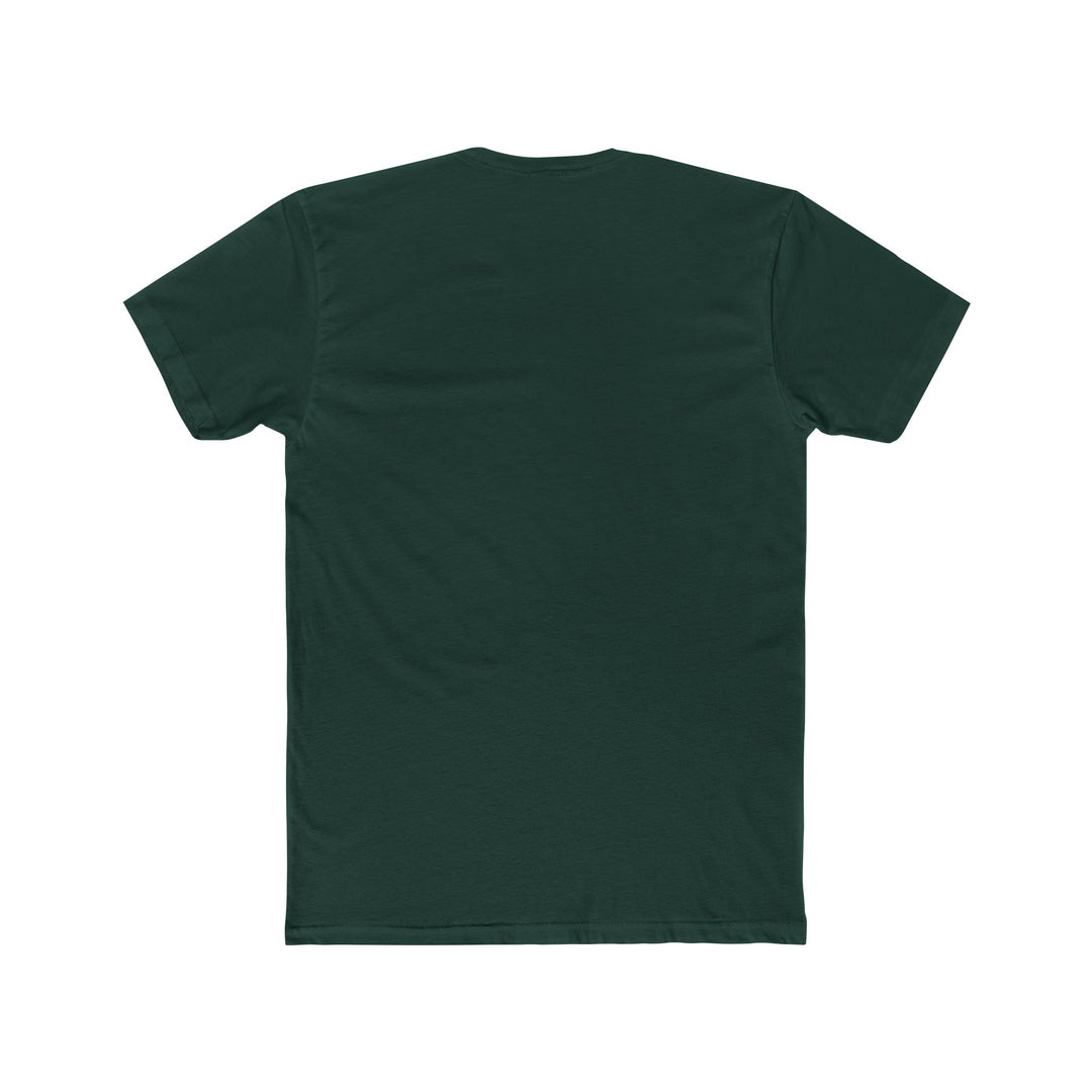 Super Soft Cotton Crew Tee - Matrix Monks (Forest)
