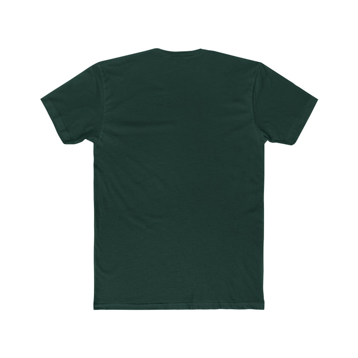 Super Soft Cotton Crew Tee - Matrix Monks (Forest)