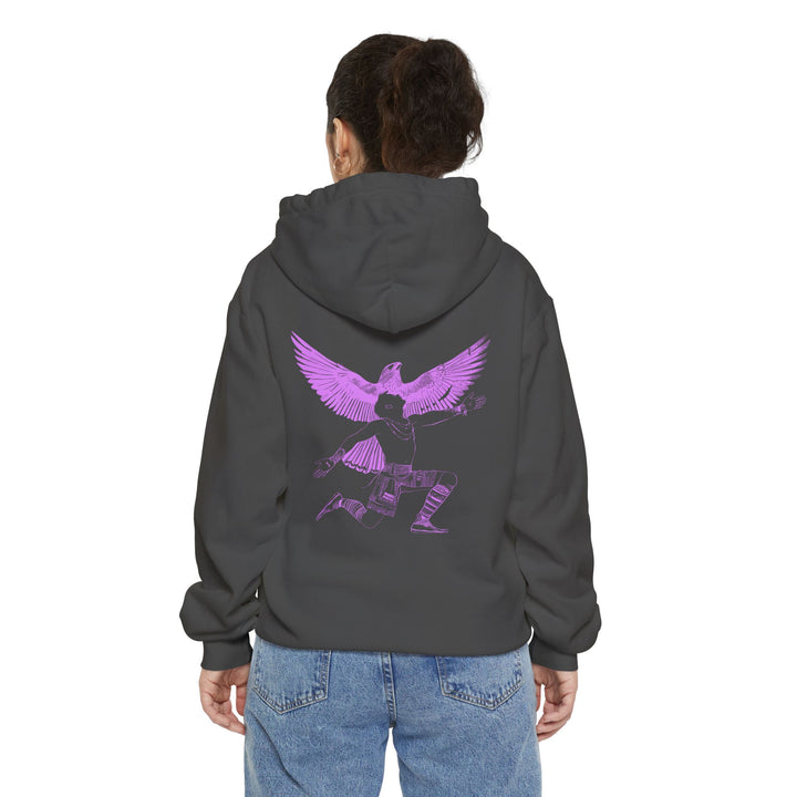Unisex Garment-Dyed Hoodie - Seek the Light (Pepper Lilac)