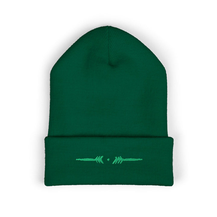 Classic Cuffed Embroidered Beanie - Spruced Out