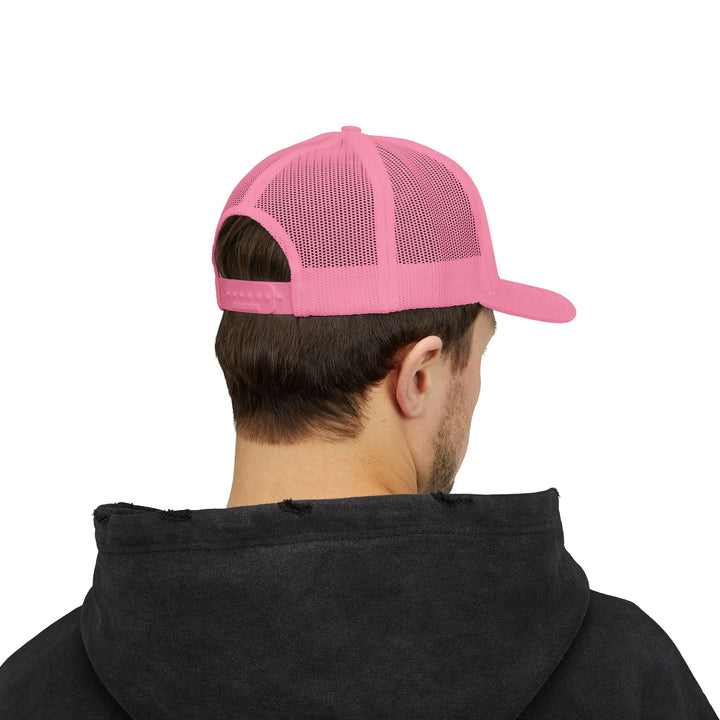 Eternal Arrows Snapback Cap - Midnight Flamingo
