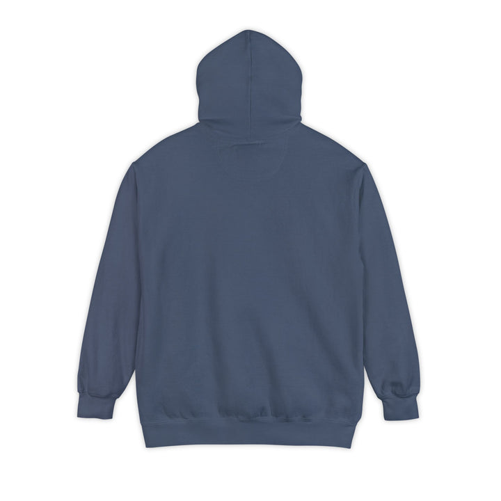 Unisex Garment-Dyed Hoodie - Eternal Arrows (Denim)