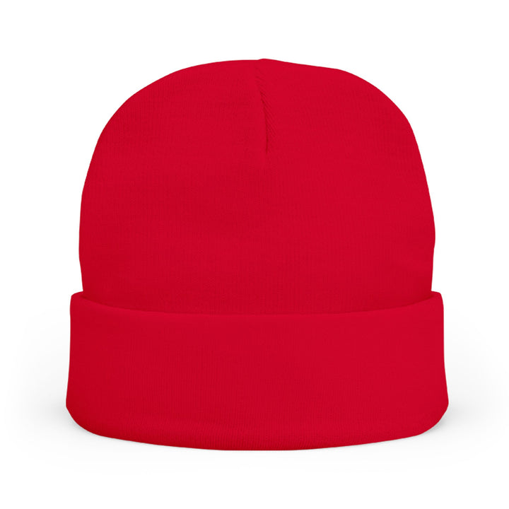 Comfy embroidered beanie - Rojo