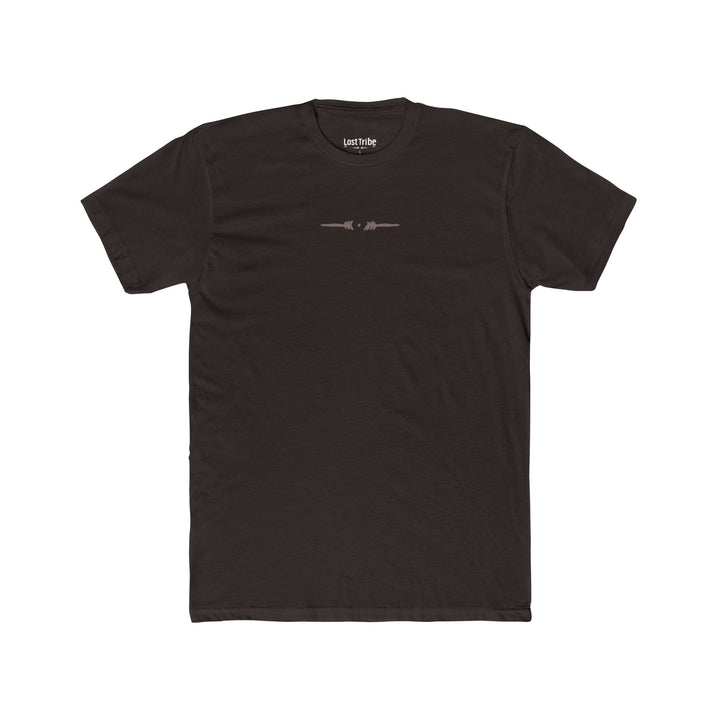 Super Soft Cotton Crew Tee - Seek the Light (Chocolate)