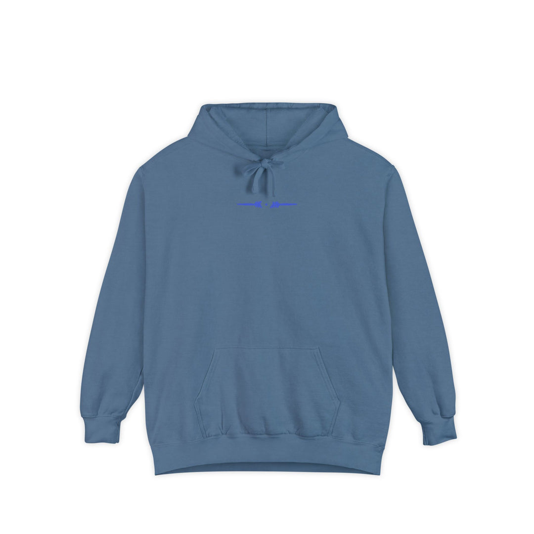 Unisex Garment-Dyed Hoodie - Desert Dreams (Blue Jean)