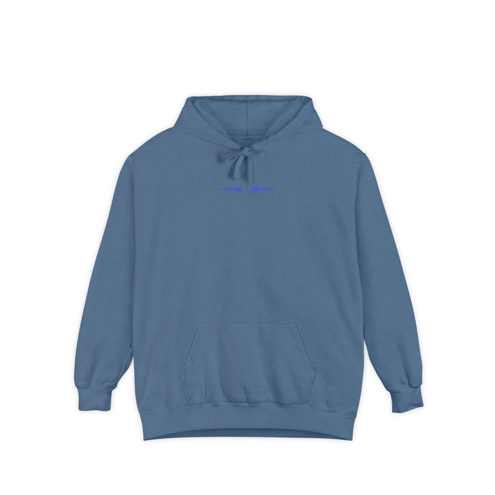 Unisex Garment-Dyed Hoodie - Desert Dreams (Blue Jean)