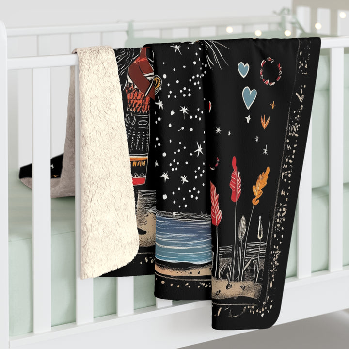 Fleece Stargazing Blanket - Water Blessings