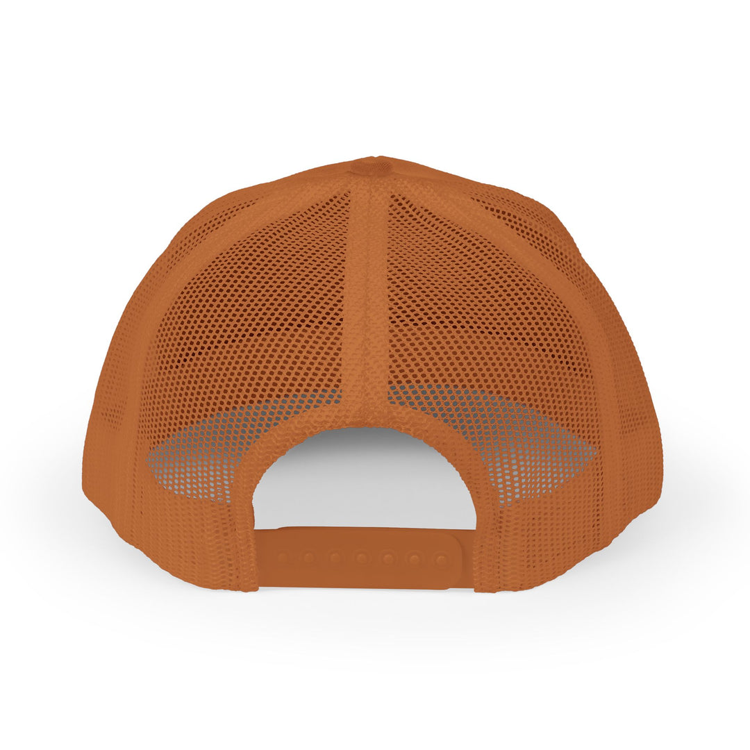 Eternal Arrows Snapback Cap - Orange on Amber