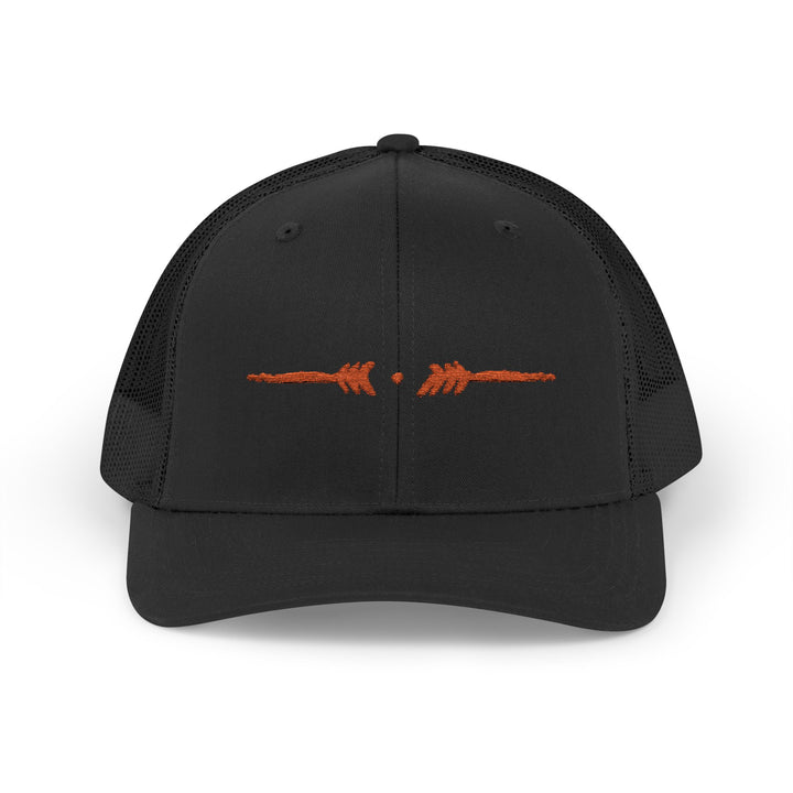 Eternal Arrows Snapback Cap - Midnight Orange